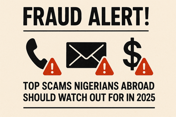 Top Scams Nigerians Abroad Should Watch Out for in 2025