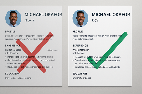 "Remove 'Nigerian' From Your CV to Get Hired": The Unconscious Bias Costing Qualified Immigrants Their Dream Jobs in Canada.